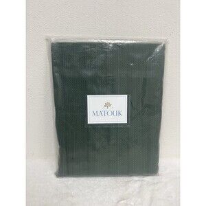 Matouk Augusta One Standard Sham Knife Edge Green New